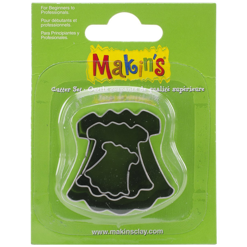 Makin's Clay Dress Cutter Set, 3 piece