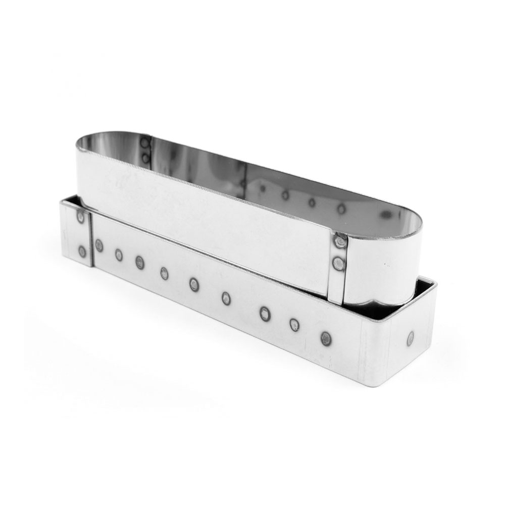 Mallard Stainless Steel Eclair Cutter, 5" x 1" (12.5 x 2.5 cm) 