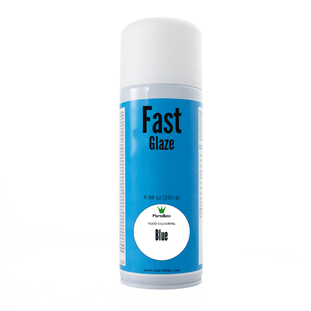 Martellato Blue Fast Glaze Spray, 9.88 oz.