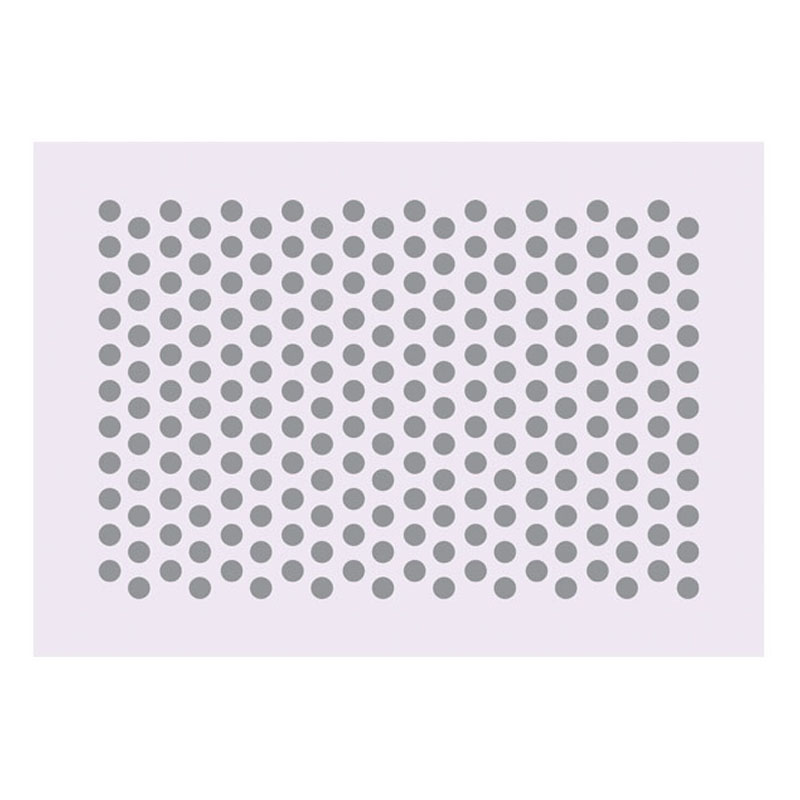 Martellato Cake Decorating Stencil Grill - Large Polka Dot