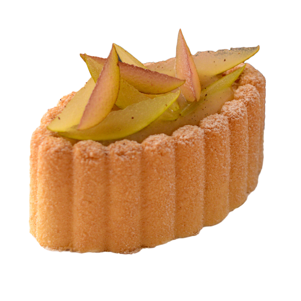 Martellato Charlotte Oval Silicone Mold, 6 Cavities