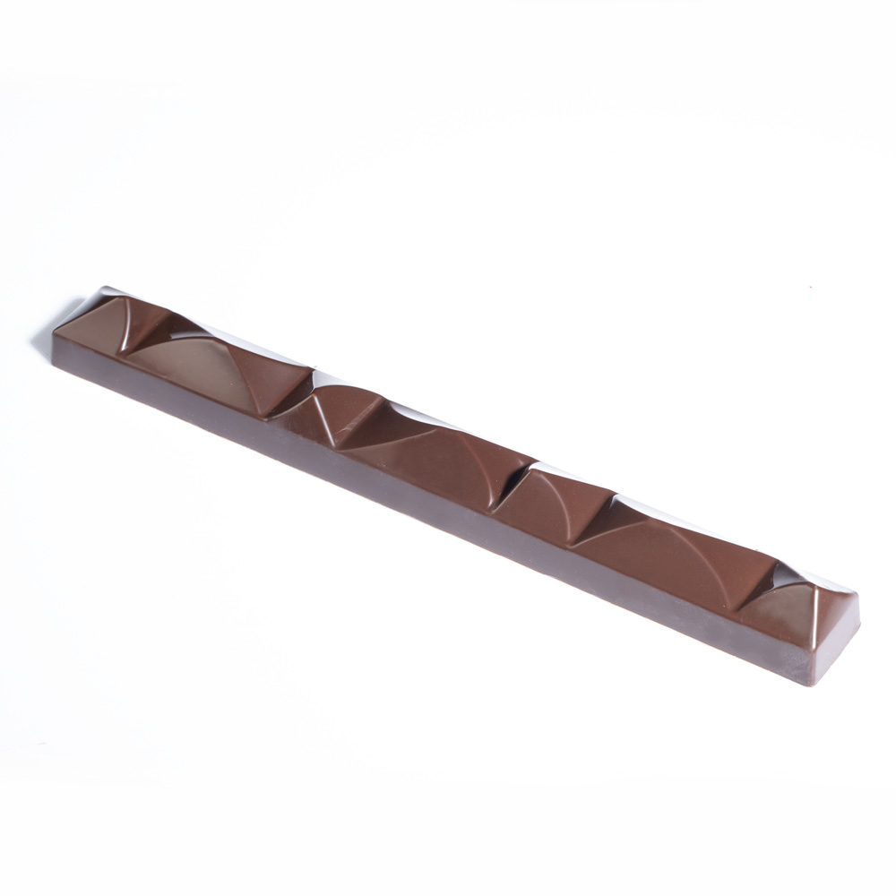 Martellato Clear Polycarbonate Chocolate Mold, Kite Snack Bar, 4 Cavities