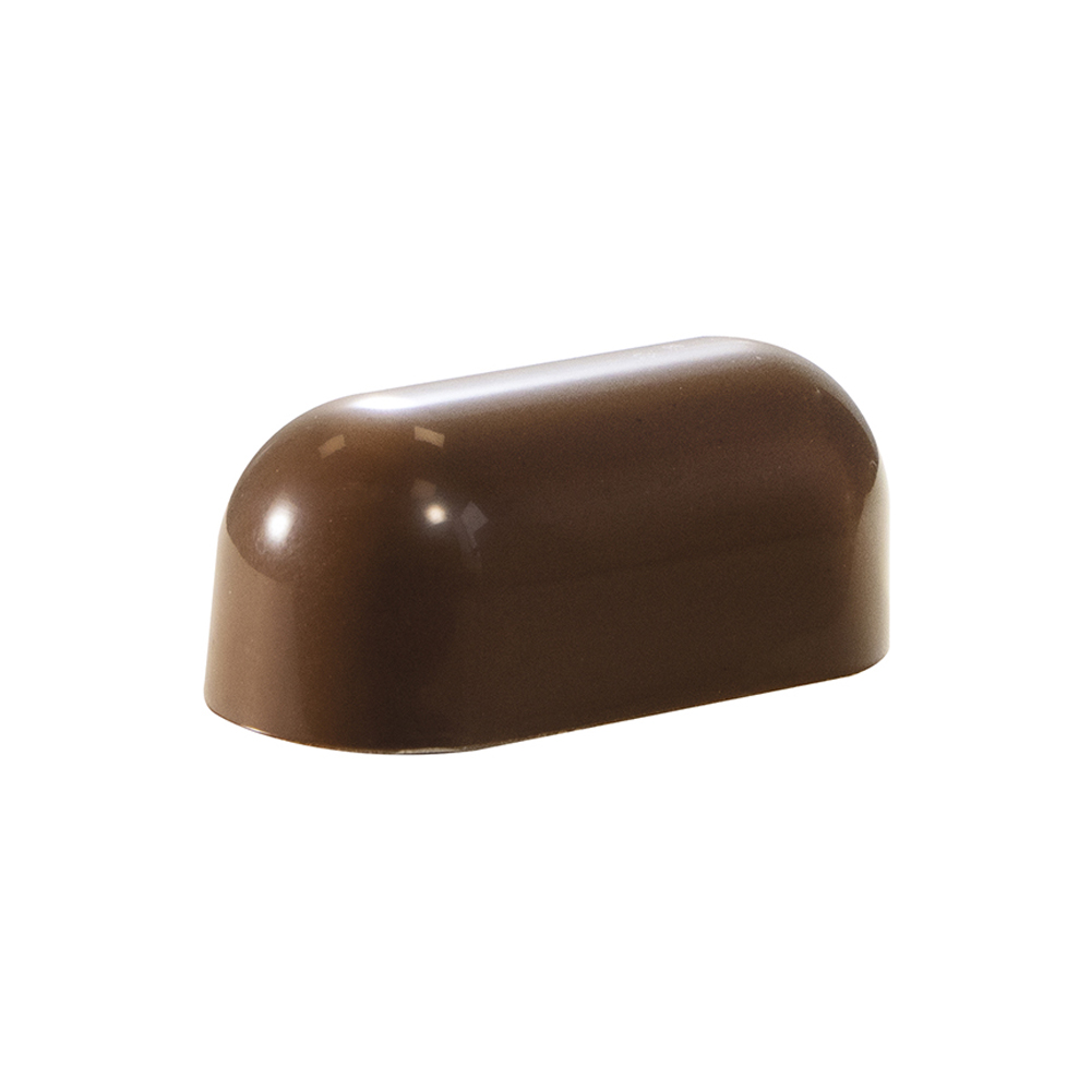 Martellato Clear Polycarbonate Chocolate Mold, Pill Praline, 25 Cavities