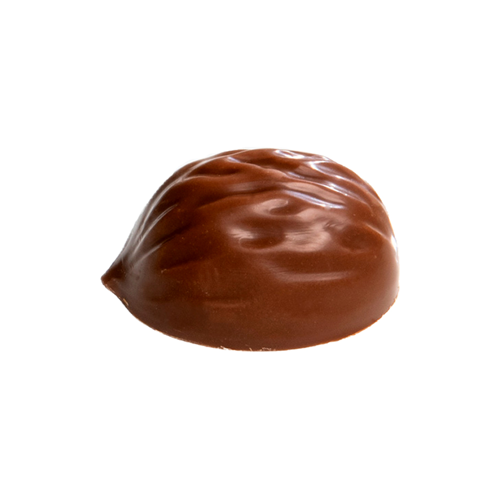 Martellato Clear Polycarbonate Chocolate Mold, Walnut, 18 Cavities
