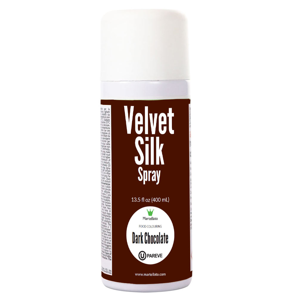 Martellato Dark Chocolate Velvet Silk Spray, 13.5 oz.