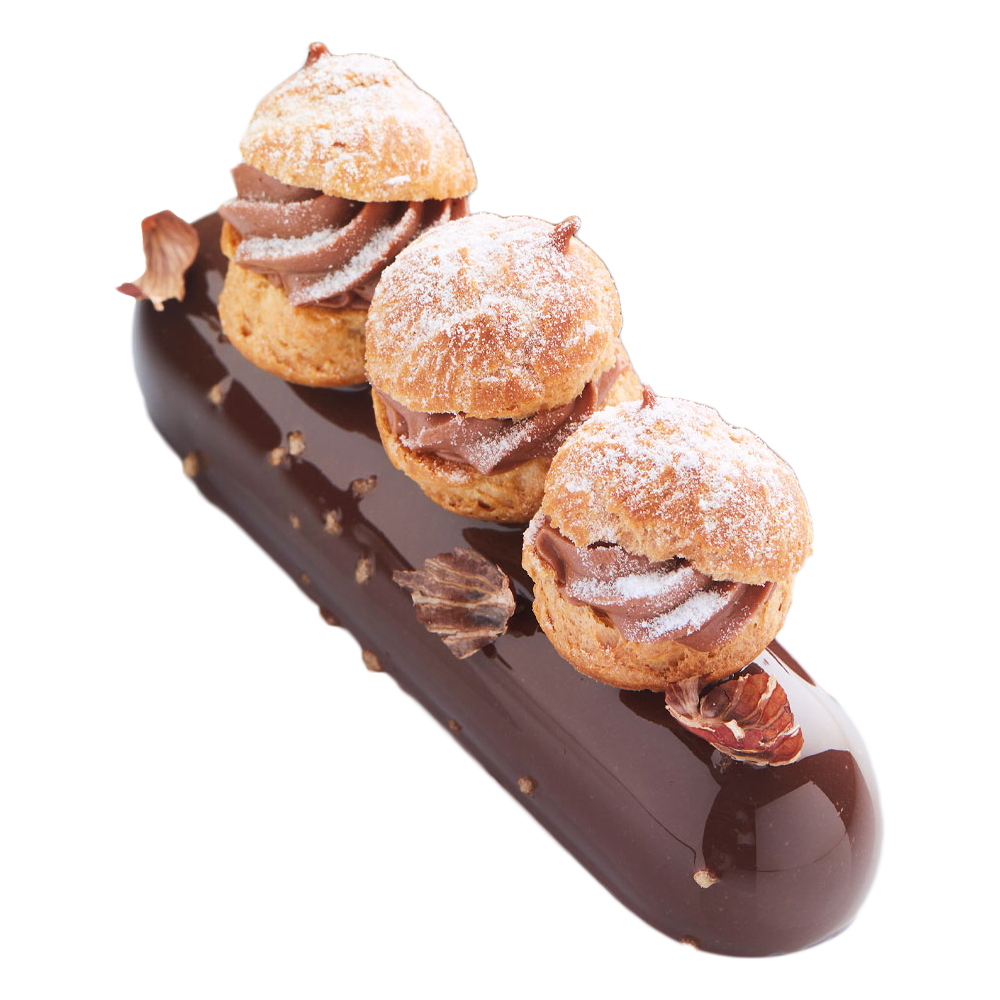Martellato Eclair Silicone Baking Mold, oz., 6 Cavities