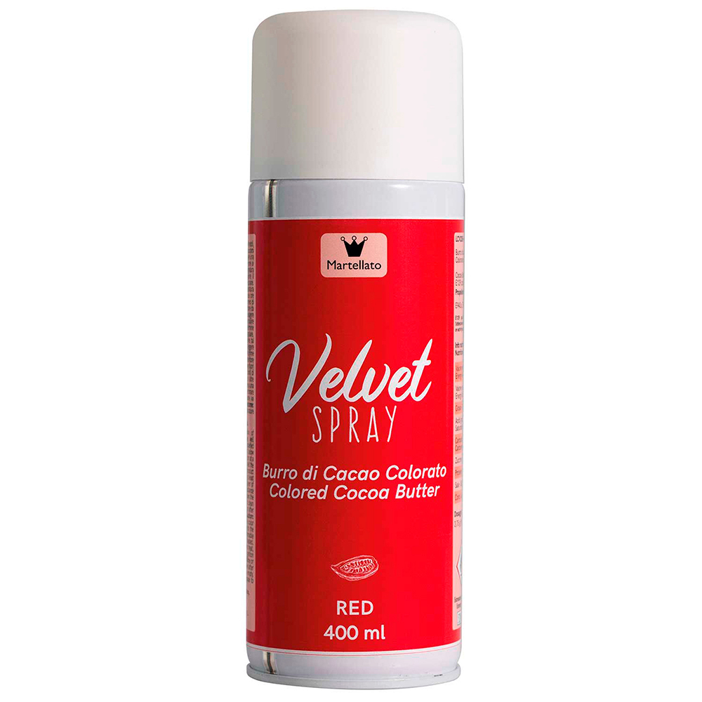 Martellato Edible Red Velvet Spray, 13.5 Oz 