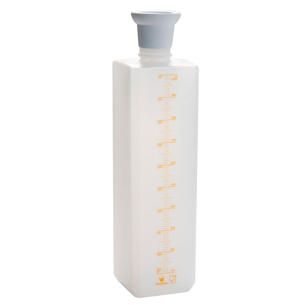 Martellato Graduated Soaker Bottle, Translucent, 1000 Milliliters