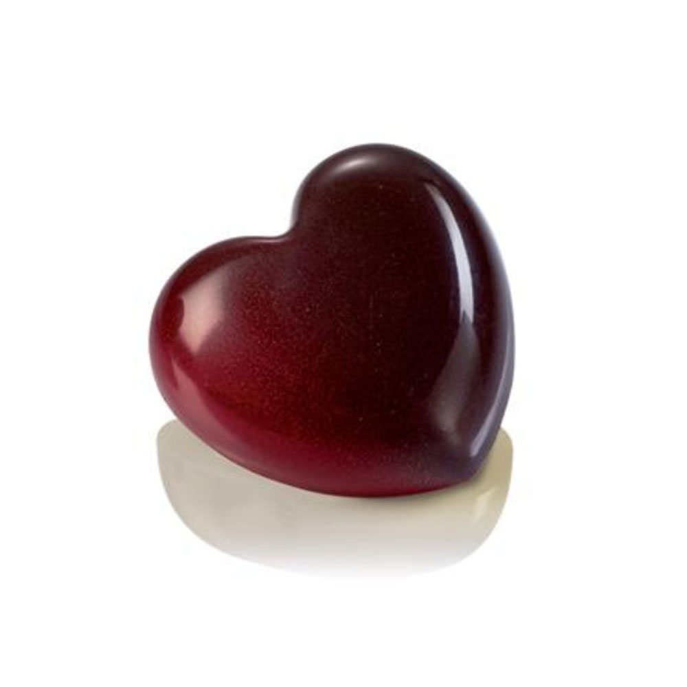 Martellato Heart Chocolate Mold, 28 Grams, 12 Cavities