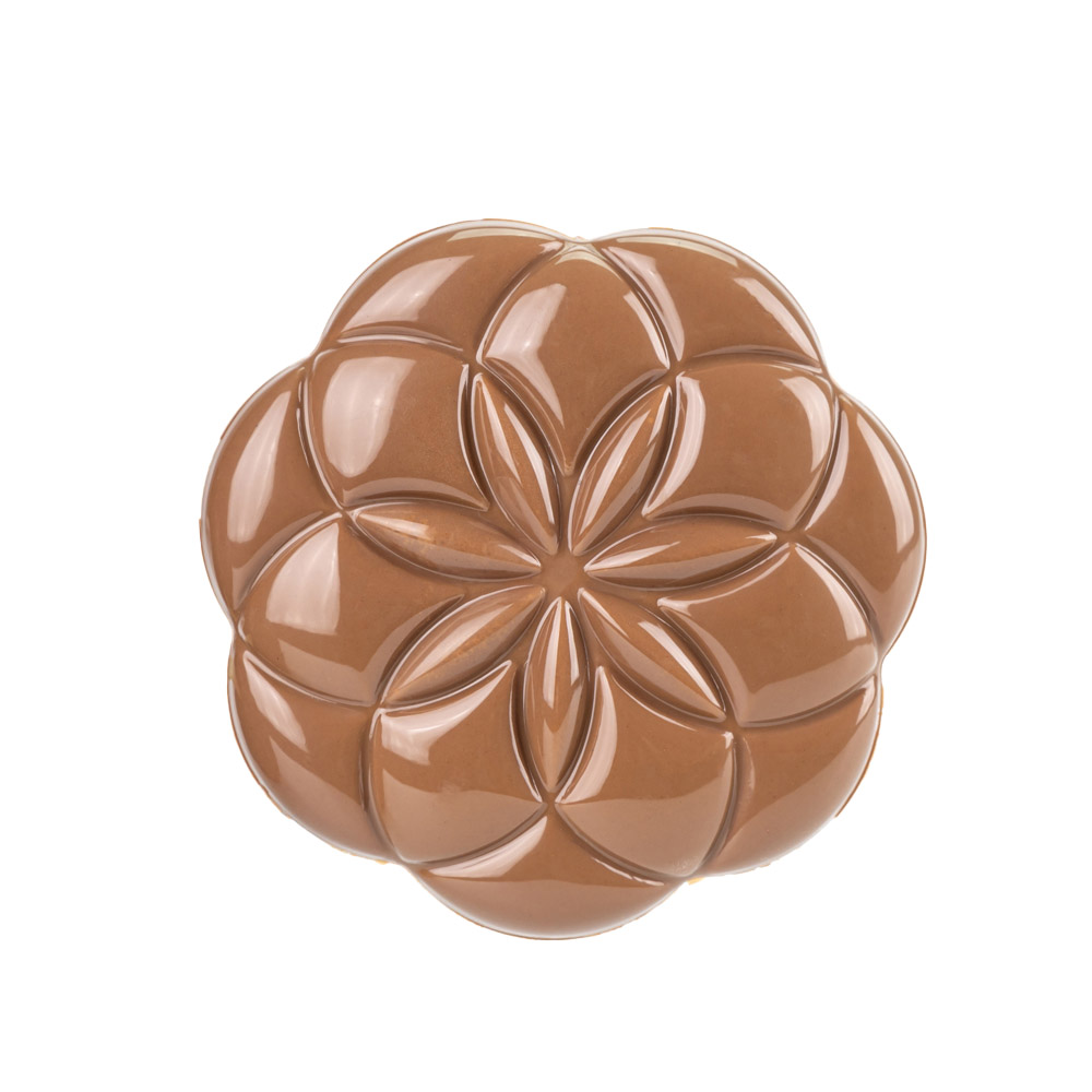 Martellato Life Flower Polycarbonate Chocolate Mold, 2 Cavities
