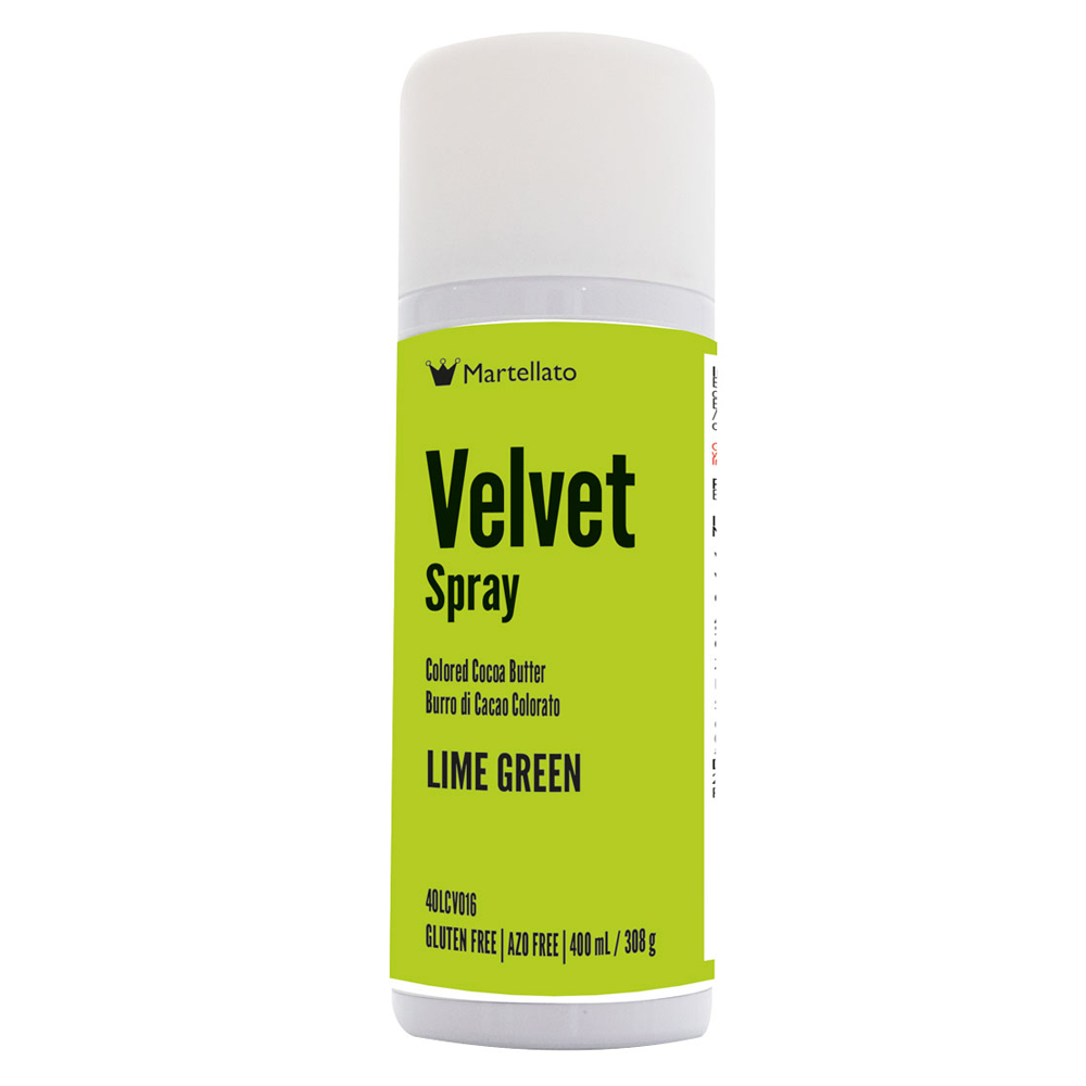 Martellato Lime Green Velvet Spray, 13.5 oz.