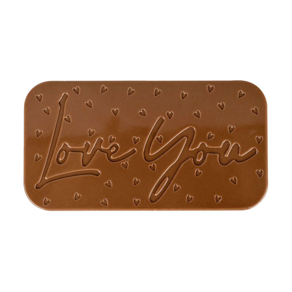 Martellato 'Love You' Bar Polycarbonate Chocolate Mold, 3 Cavities
