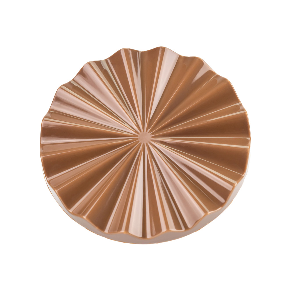 Martellato Plisse Polycarbonate Chocolate Mold, 2 Cavities