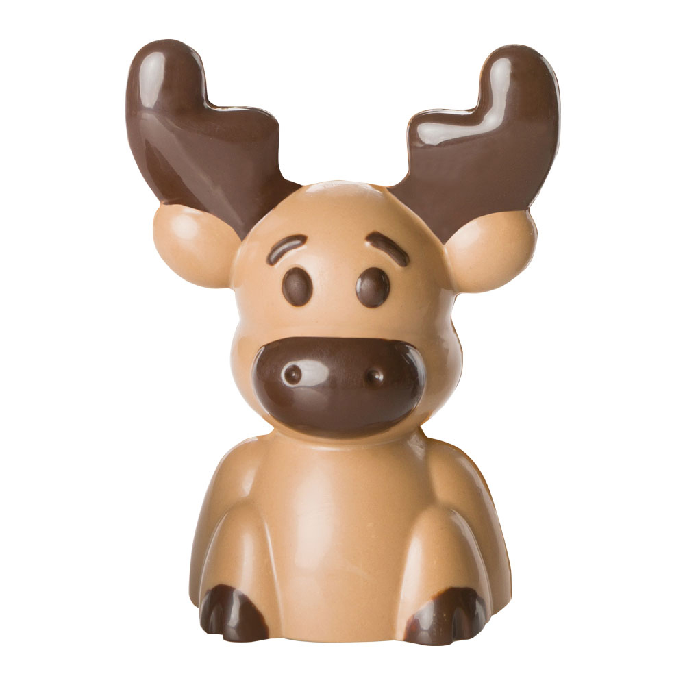 Martellato Polycarbonate 3D Magnetic Chocolate Mold, Reindeer