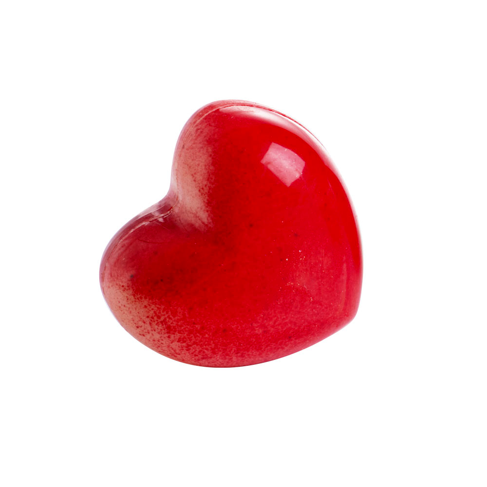 Martellato Polycarbonate Chocolate Mold, 2-Piece Heart, 28 Cavities