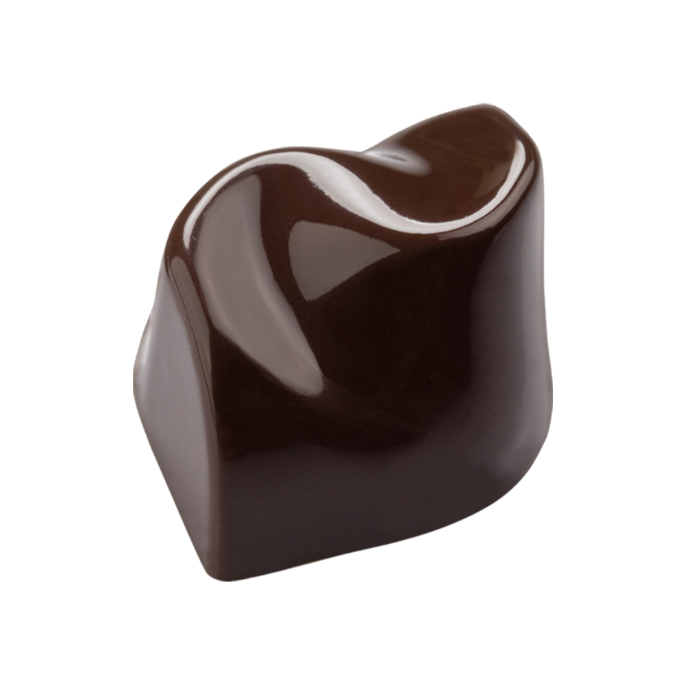 Martellato Polycarbonate Chocolate Mold, Flow, 24 Cavities