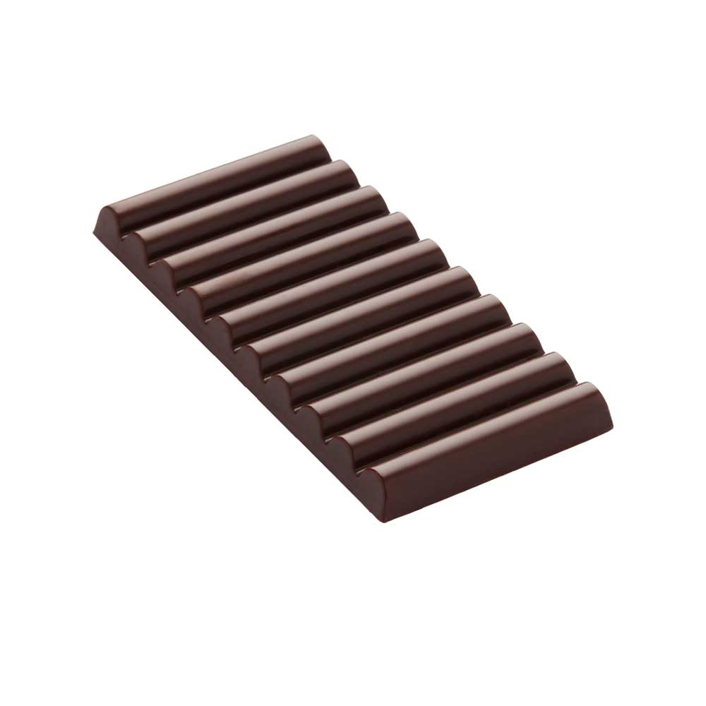 Martellato Polycarbonate Chocolate Mold, LOG Bar, 3 Cavities