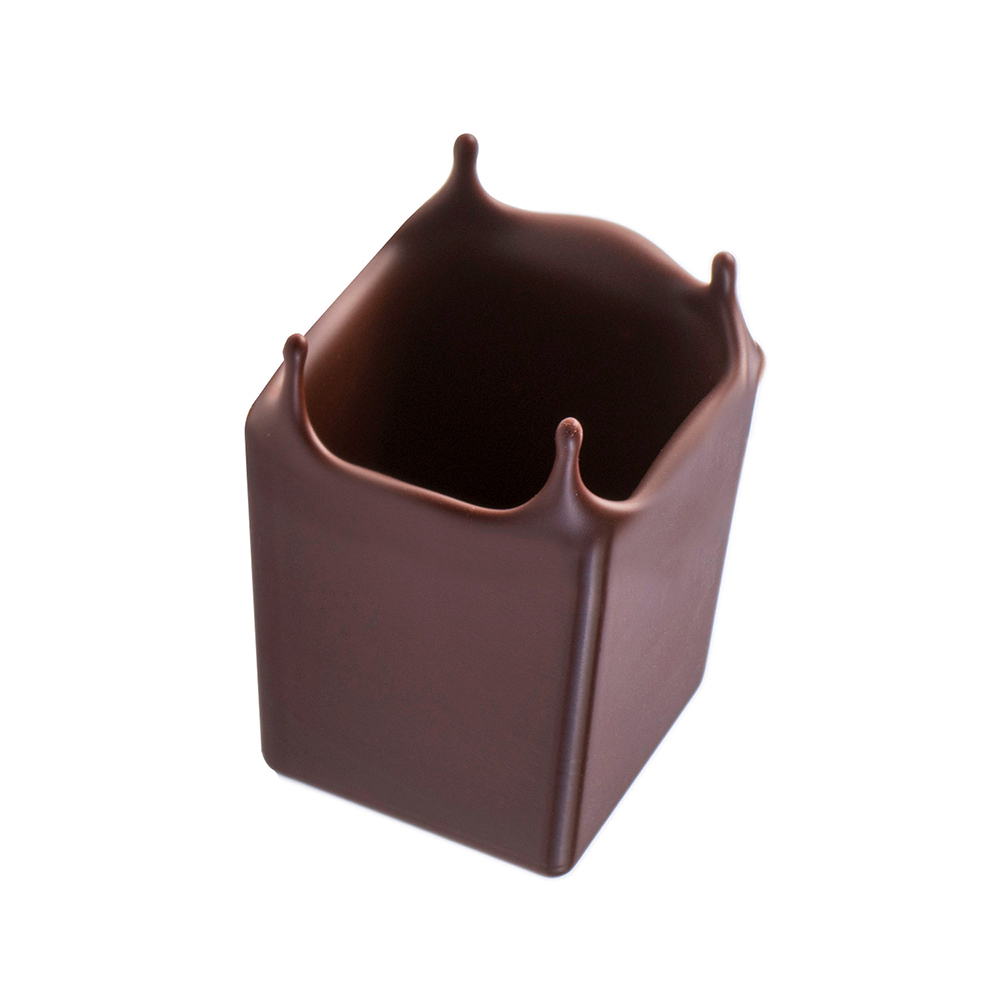 Martellato Polycarbonate Mini Choco Fill 'CUBE' Chocolate Mold, 28 Cavities