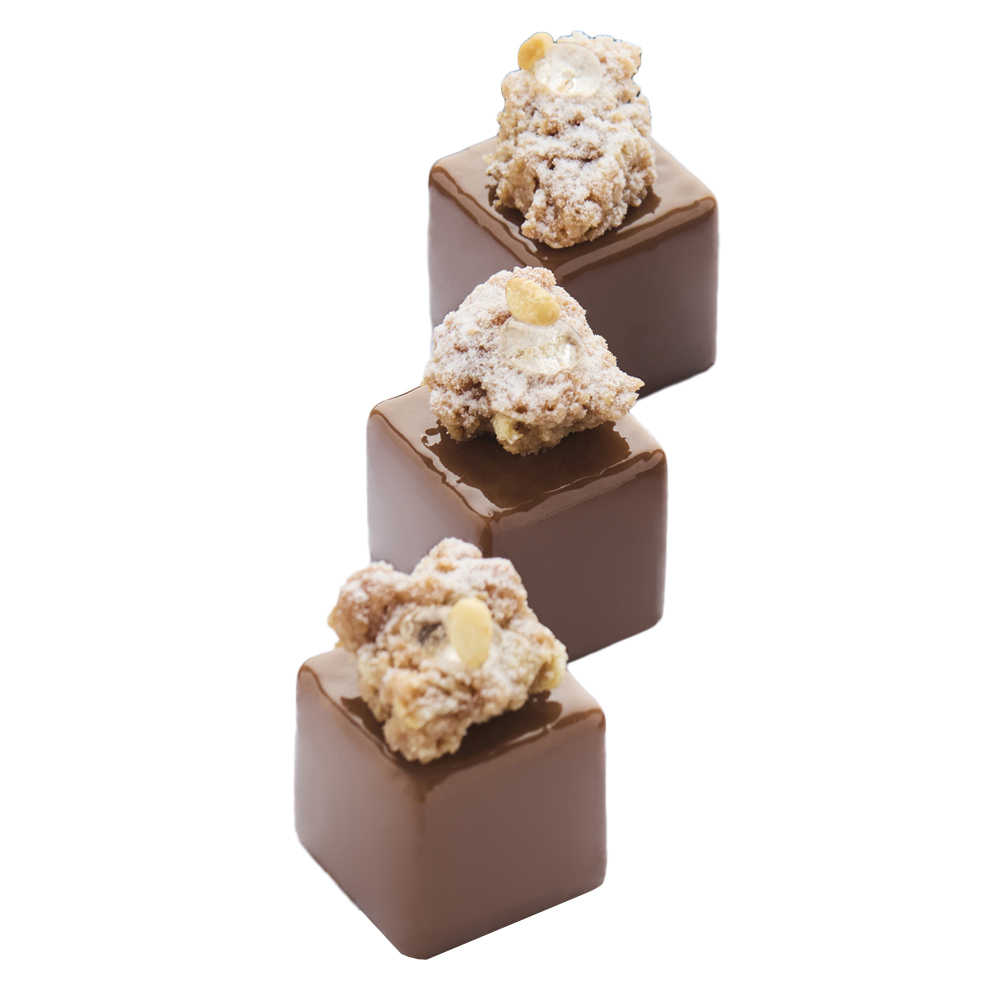 Martellato Square Cube Silicone Mold, 18 Cavities