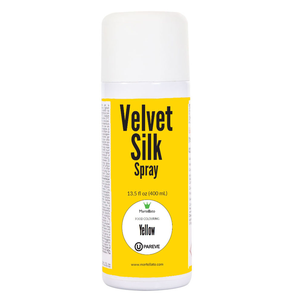 Martellato Yellow Velvet Silk Spray, 13.5 oz.