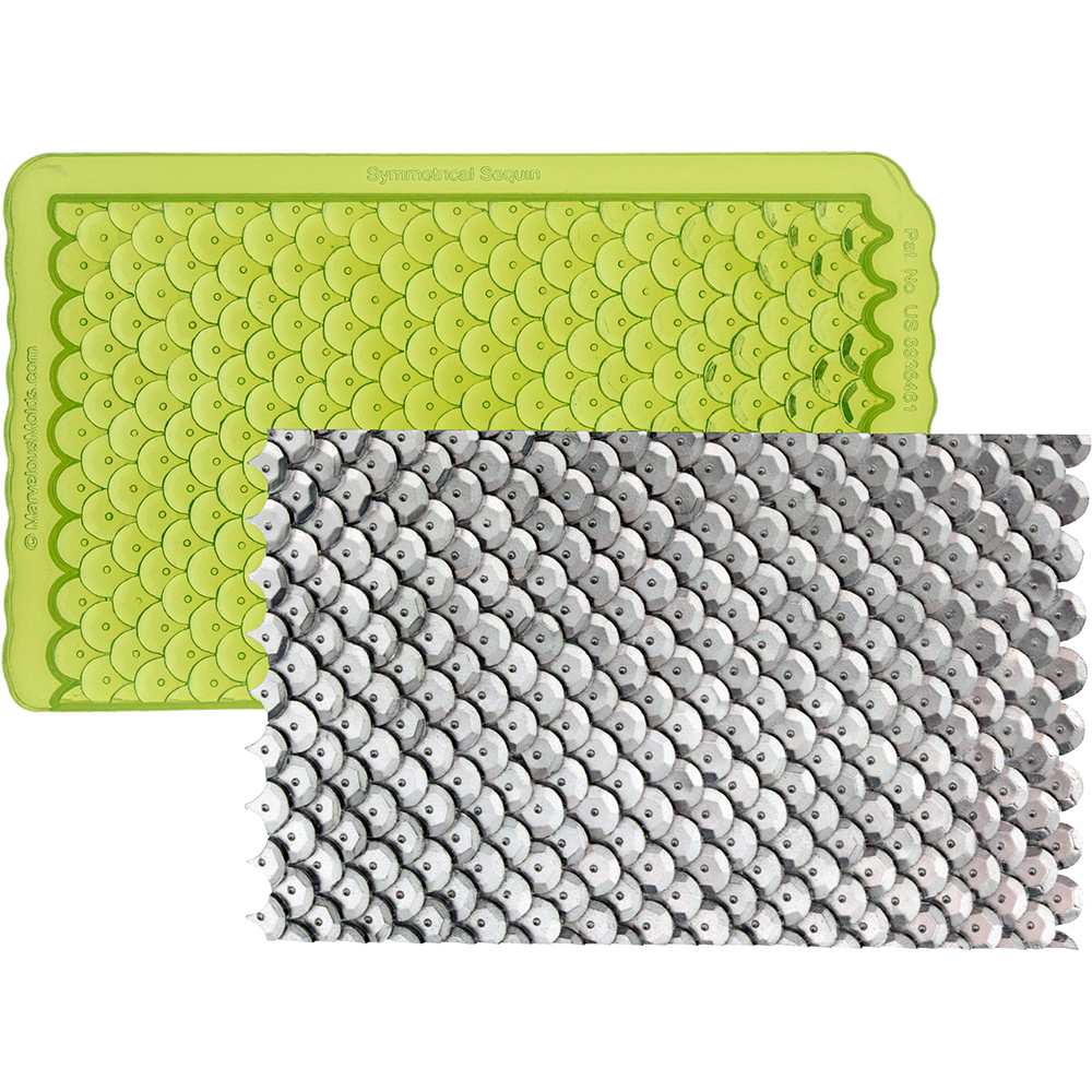 Marvelous Molds Symmetrical Sequin Simpress