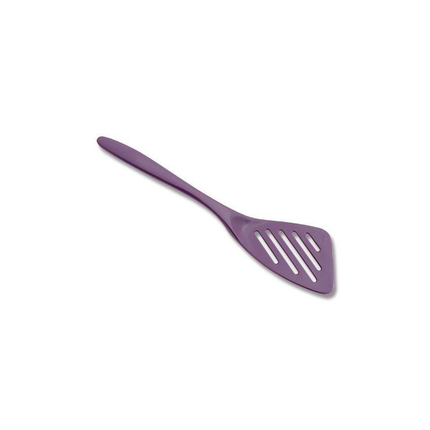 Melamine 12-1/2" Slotted Turner, Violet