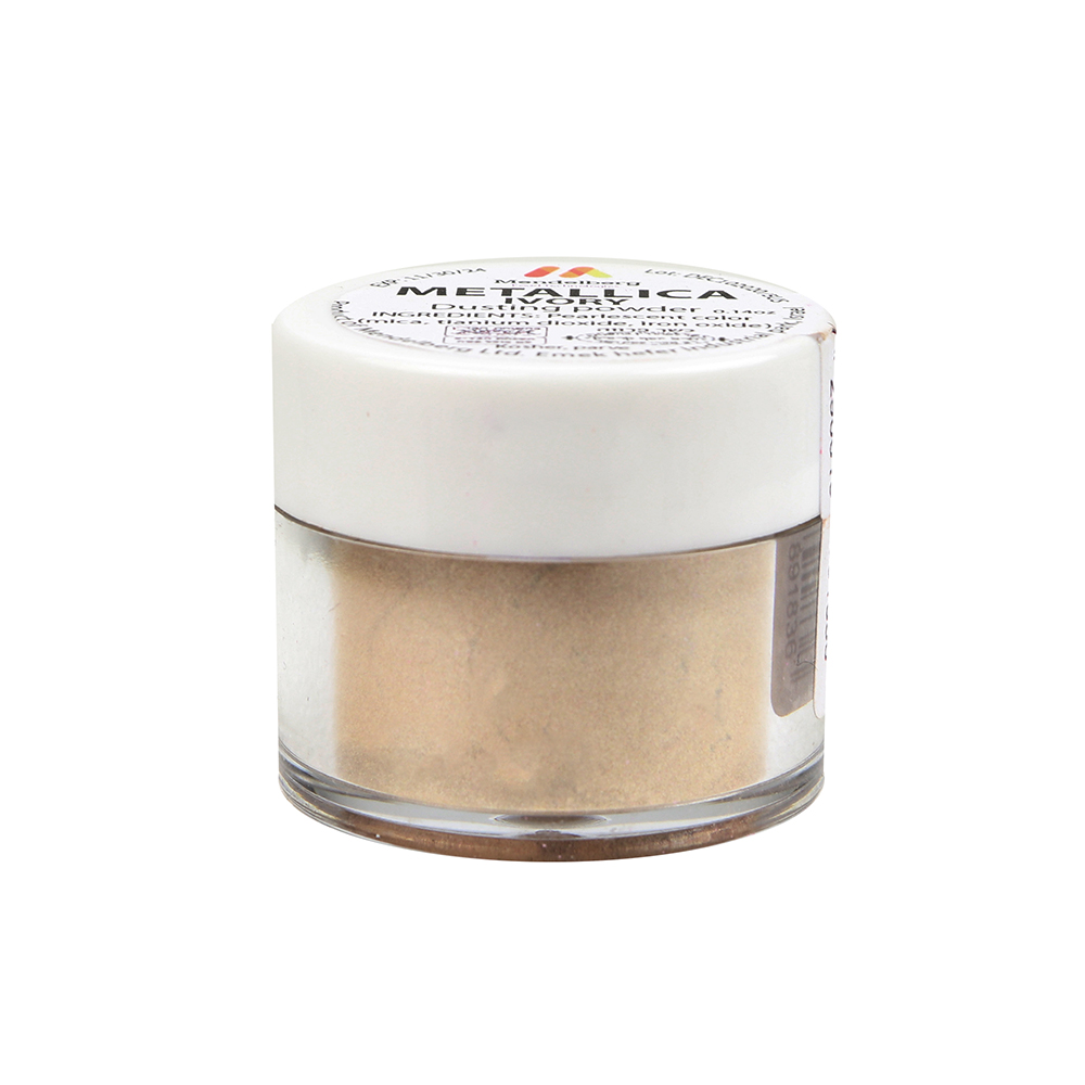 Mendelberg Ivory Metallic Dusting Powder, Grams