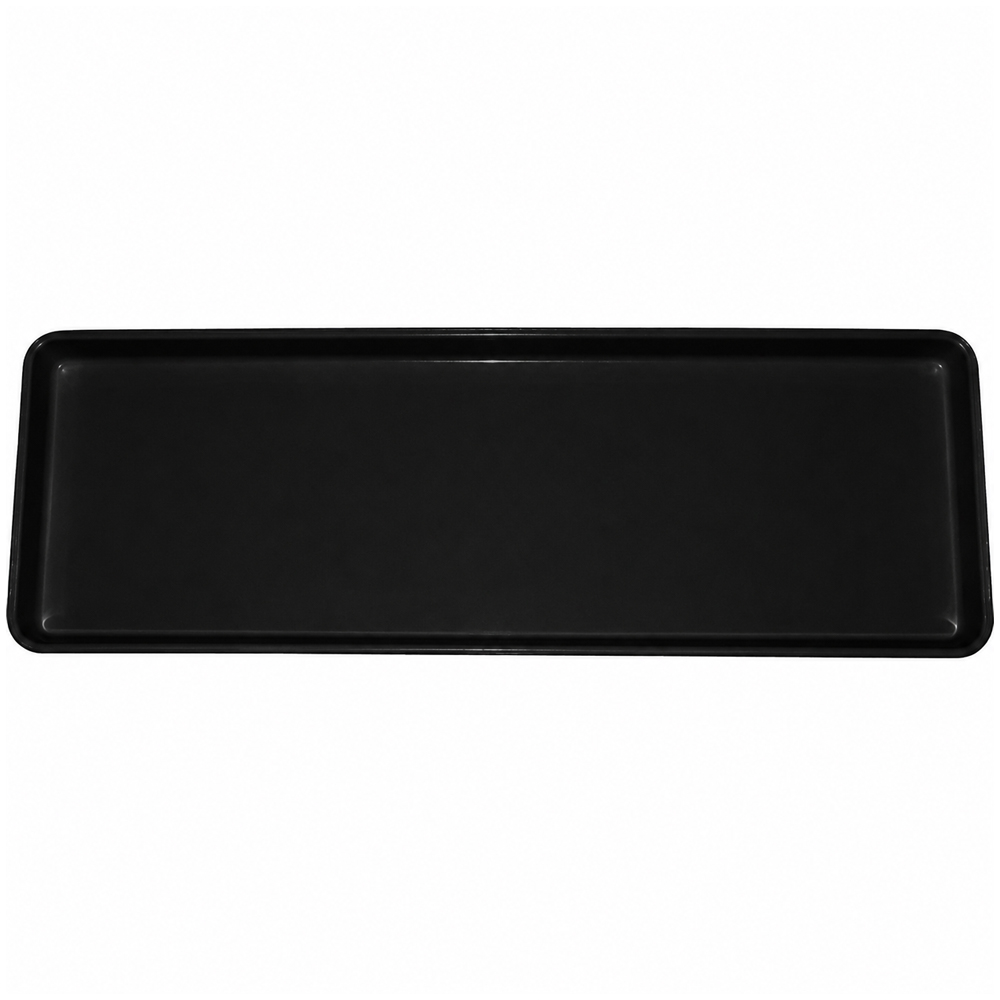 MFG Tray Display Tray Fiberglass 9" x 18" Black - 335007 1669