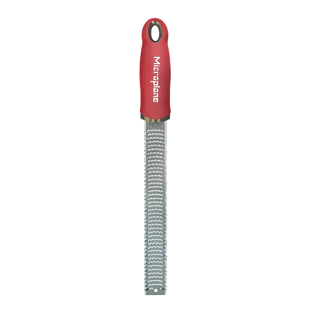 Microplane Pomegranate Red Classic Series Lemon Zester