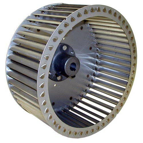 Middleby Marshall OEM # 22523-0002 / 27170-0069, Blower Wheel - 9 1/8" x 4 1/8", Clockwise 