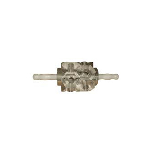 Moline 826705A Junior Hex Aluminum Donut Cutter - 3-1/4" (8 Cavities)