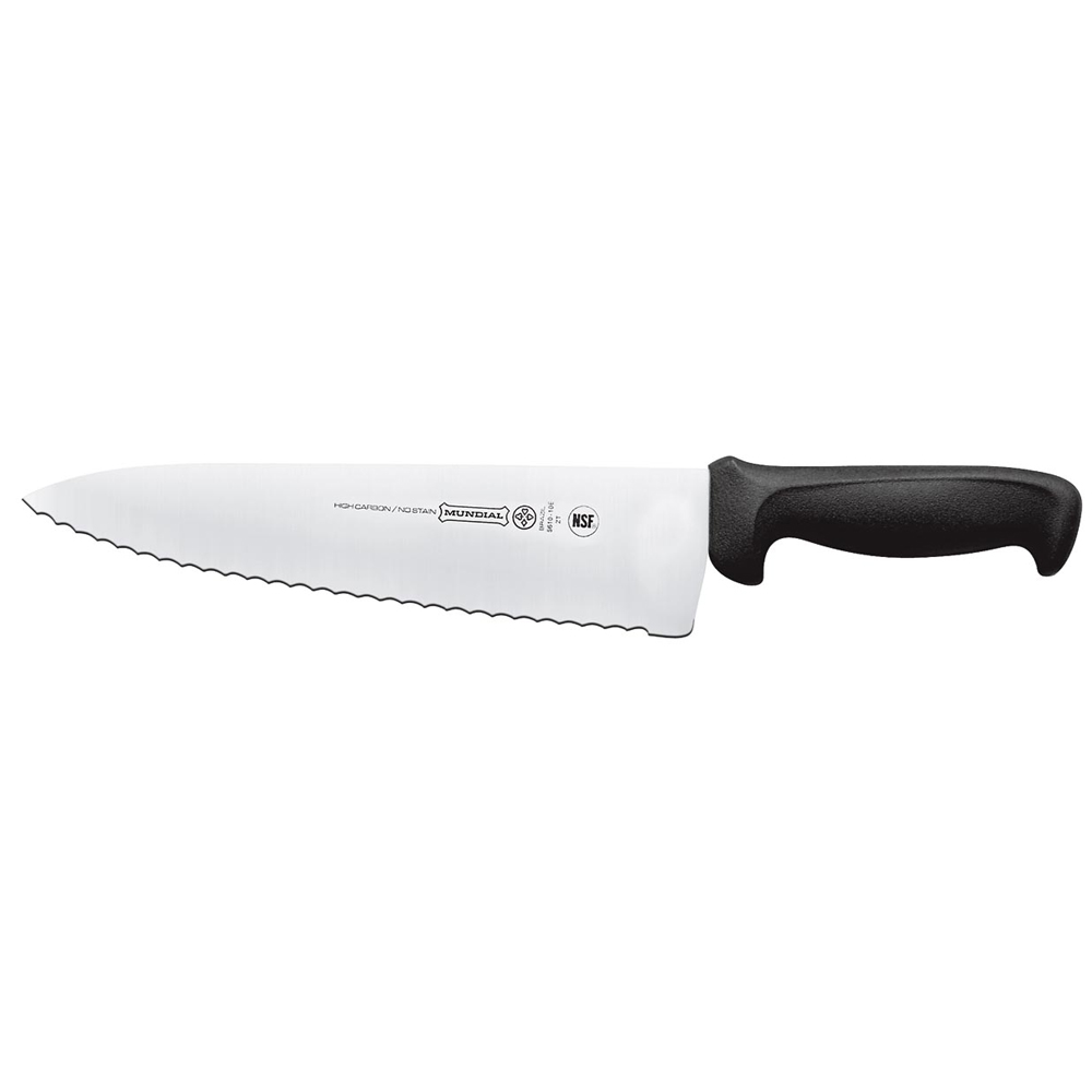 Mundial Black Sandwich Knife 10" Blade 