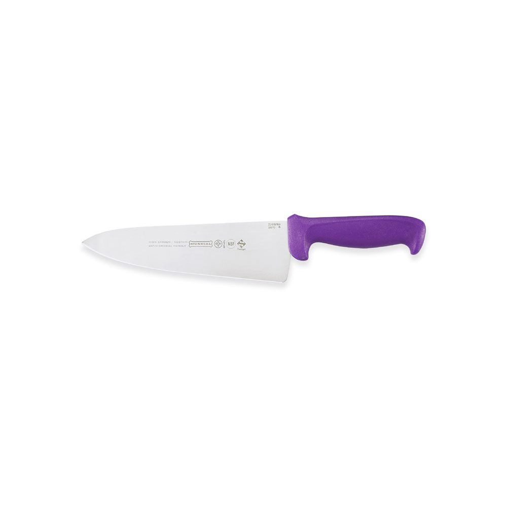Mundial Purple Cook's Knife, 8" Blade