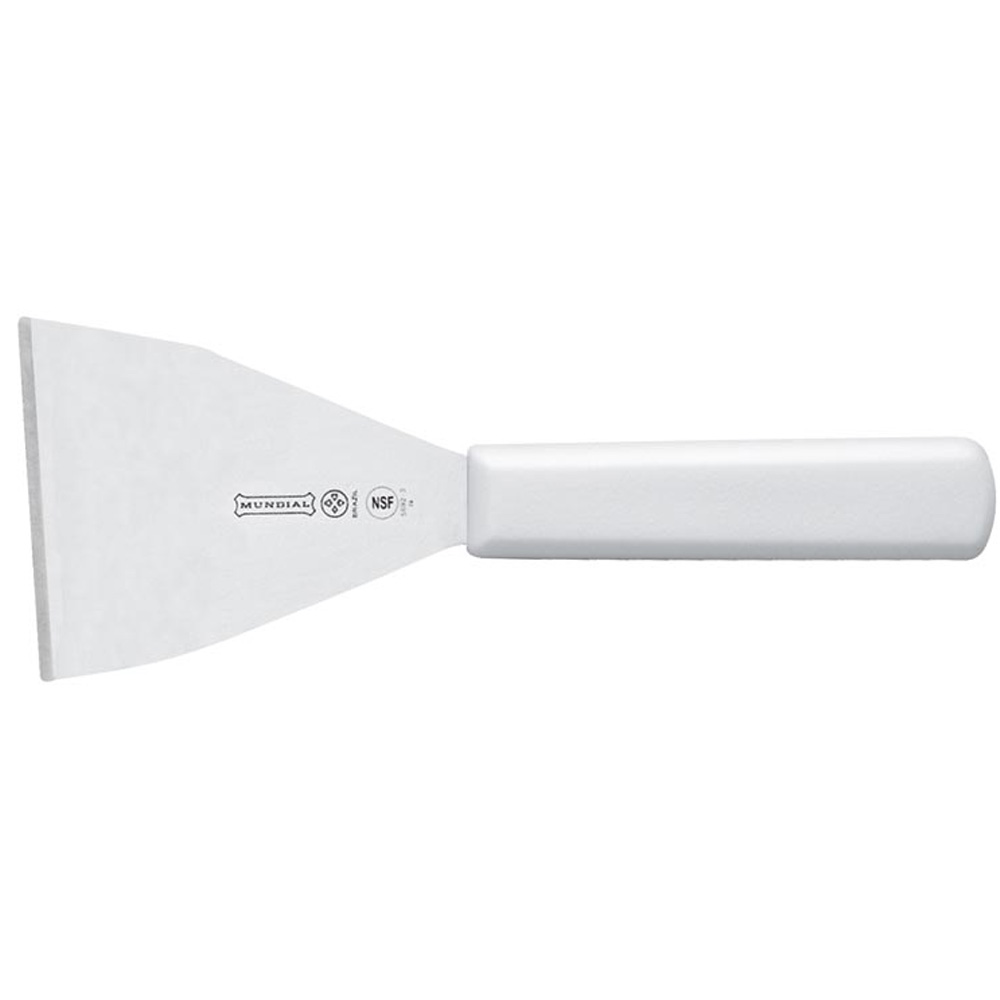 Mundial W5692-3 3" Griddle Scraper, White