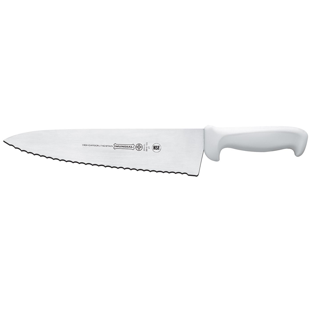 Mundial White Sandwich Knife 10" Blade 