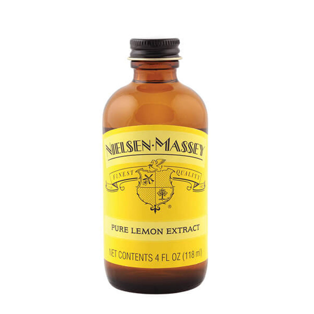 Nielsen-Massey Pure Lemon Extract, 4 Oz 