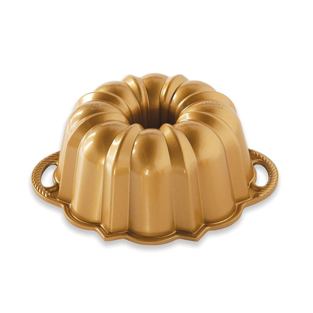 Nordic Ware 51277 Gold Anniversary Bundt Pan, 6 Cup
