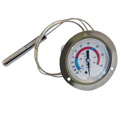 Norlake OEM # 000653, Temperature Gauge: -40 to 60 Degrees Fahrenheit; Flange Mount