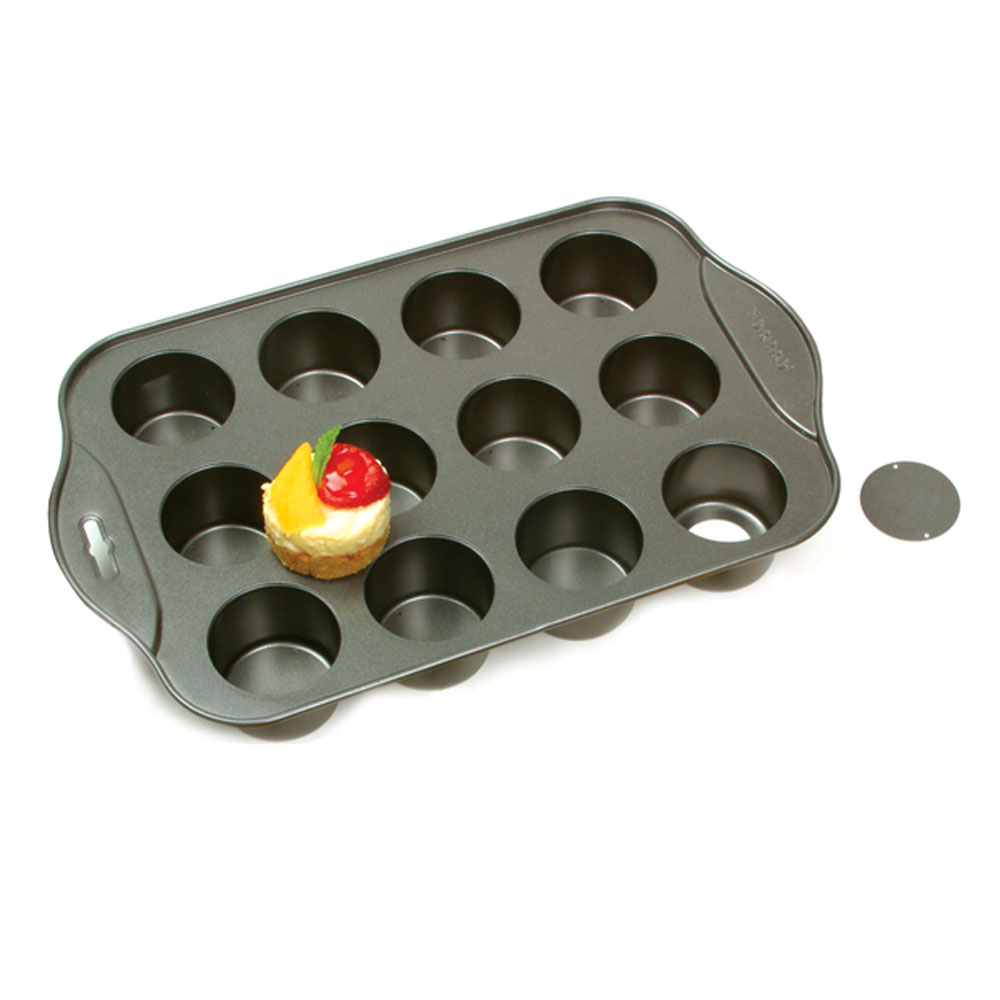 Norpro Nonstick Mini Cheesecake Pan, 12 Cavities