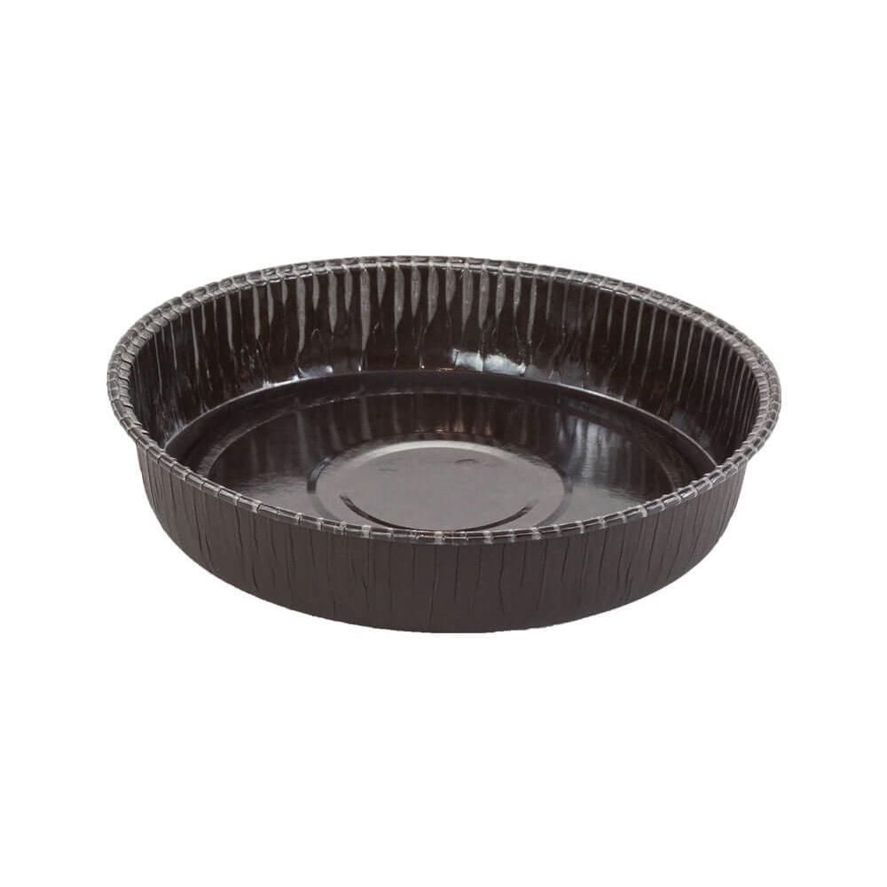 Novacart Brown Round Coated-Interior Baking Mold 6-5/8" x 1-1/2" High, Case of 720