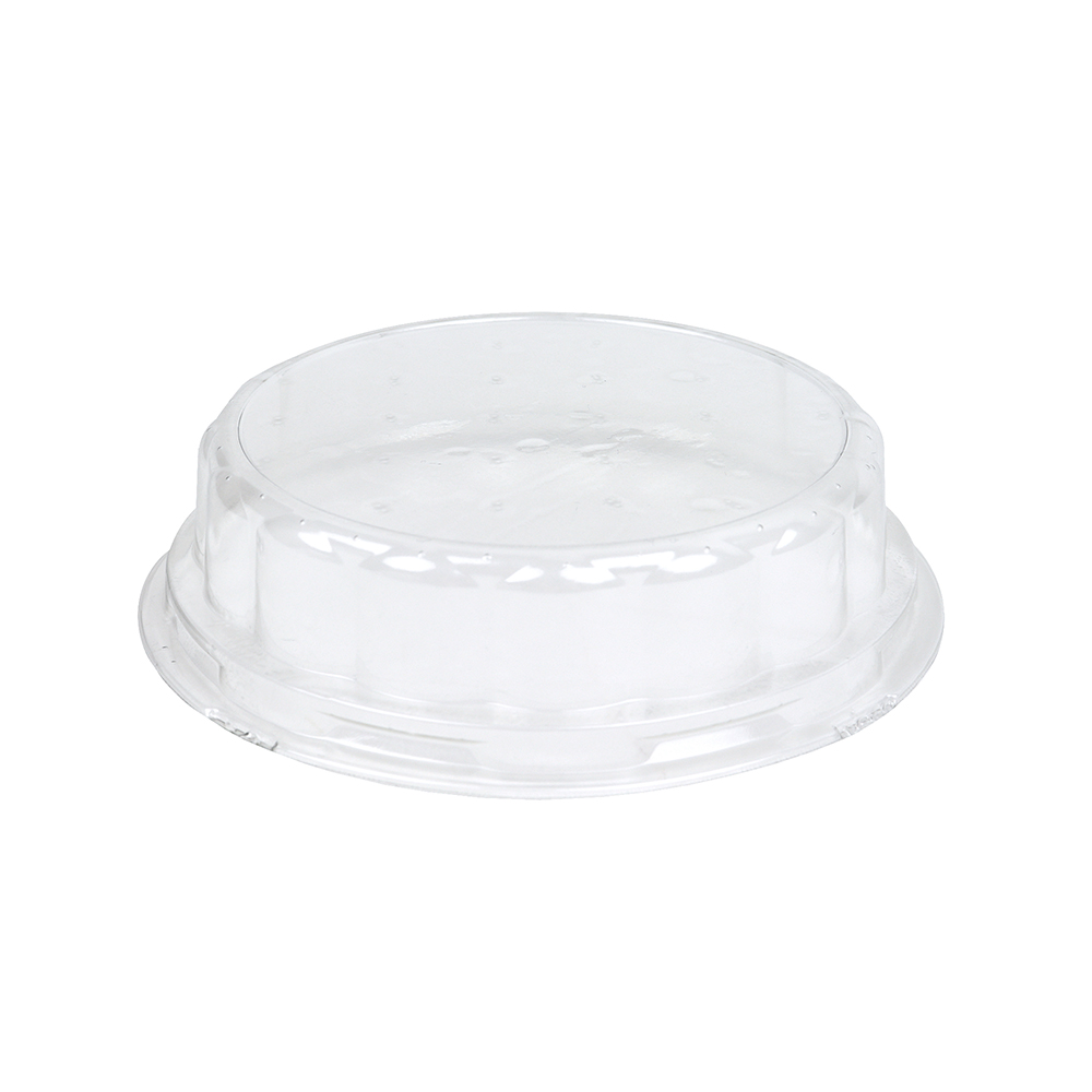 Novacart Clear Round Plastic Lid for Baking Molds OP110/21 and OP110/37, Pack of 20