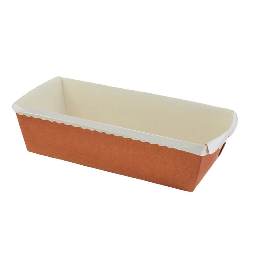 Novacart OP180 Optima Disposable Loaf Baking Mold 7" x 3-1/8" x 2 3/16" High - Case of 270