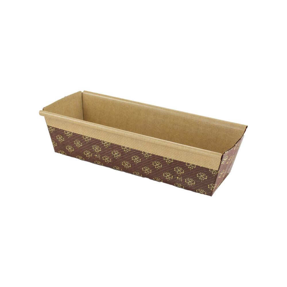 Novacart Paper Disposable Loaf Baking Mold 9" x 2-7/8" 2.5" High - Case of 480