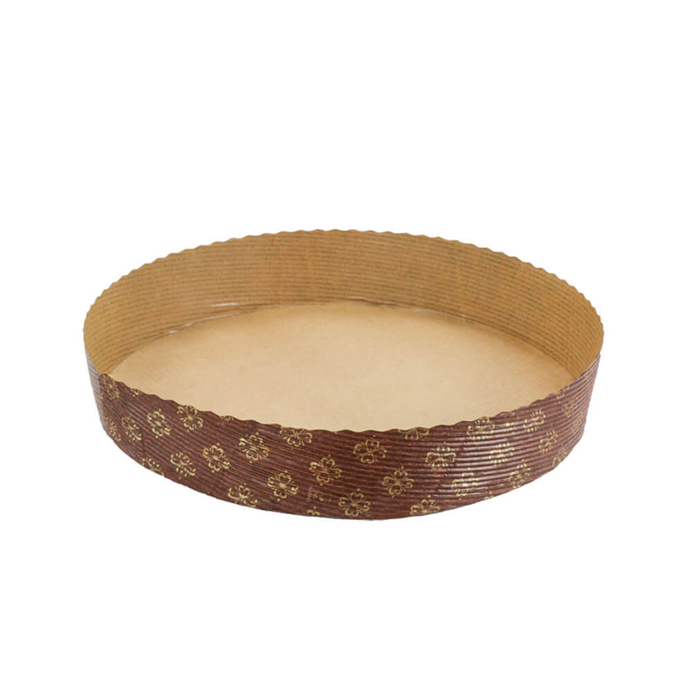 Novacart Tortina Round Disposable Paper Baking Mold, 8-5/8" Diameter x 1-1/2" High, Case of 600