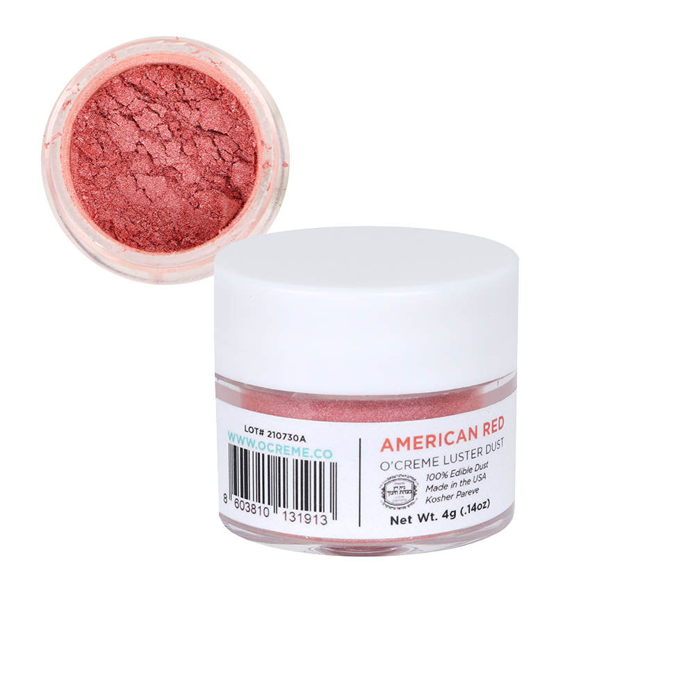 O'Creme American Red Luster Dust, 4 gr.