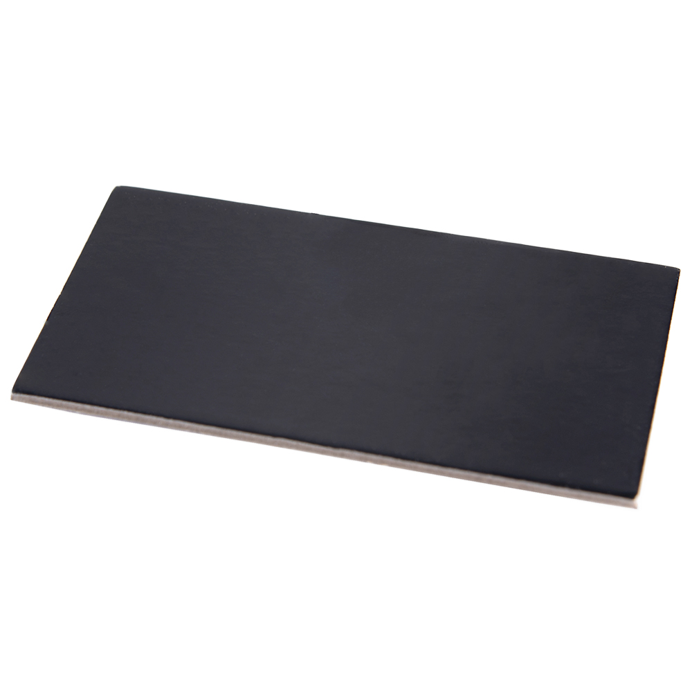 O'Creme Black Rectangular Mini Board, 4" x 2.3" - Pack of 100