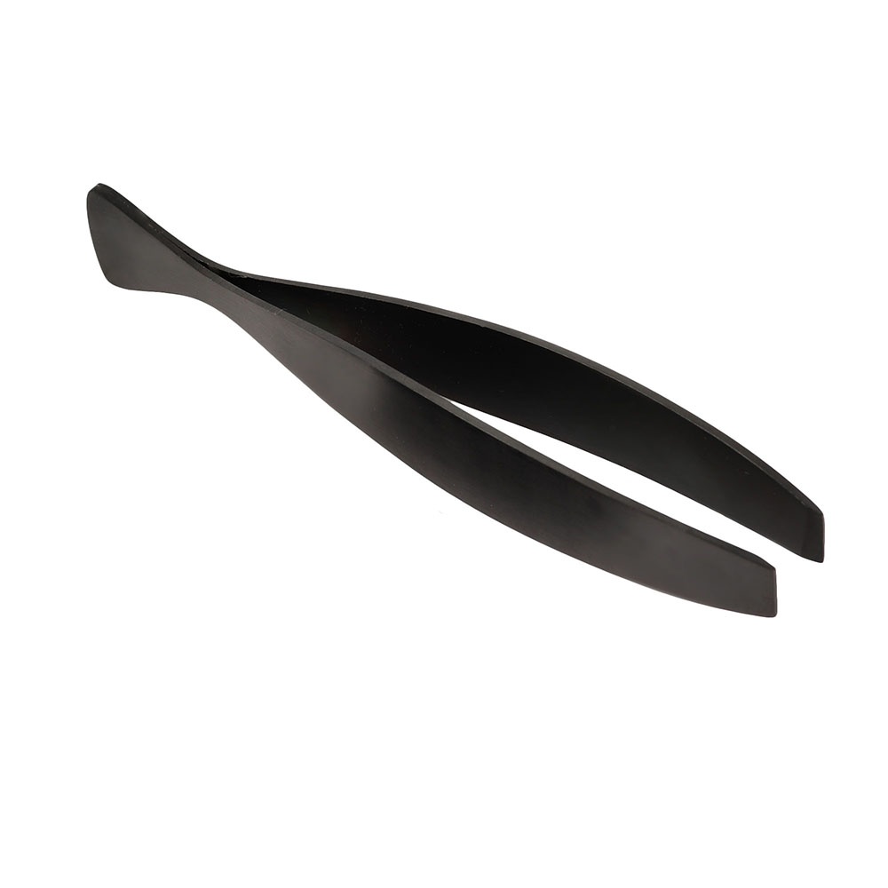 O'Creme Black Stainless Steel Fish Tweezers, 5-1/8"