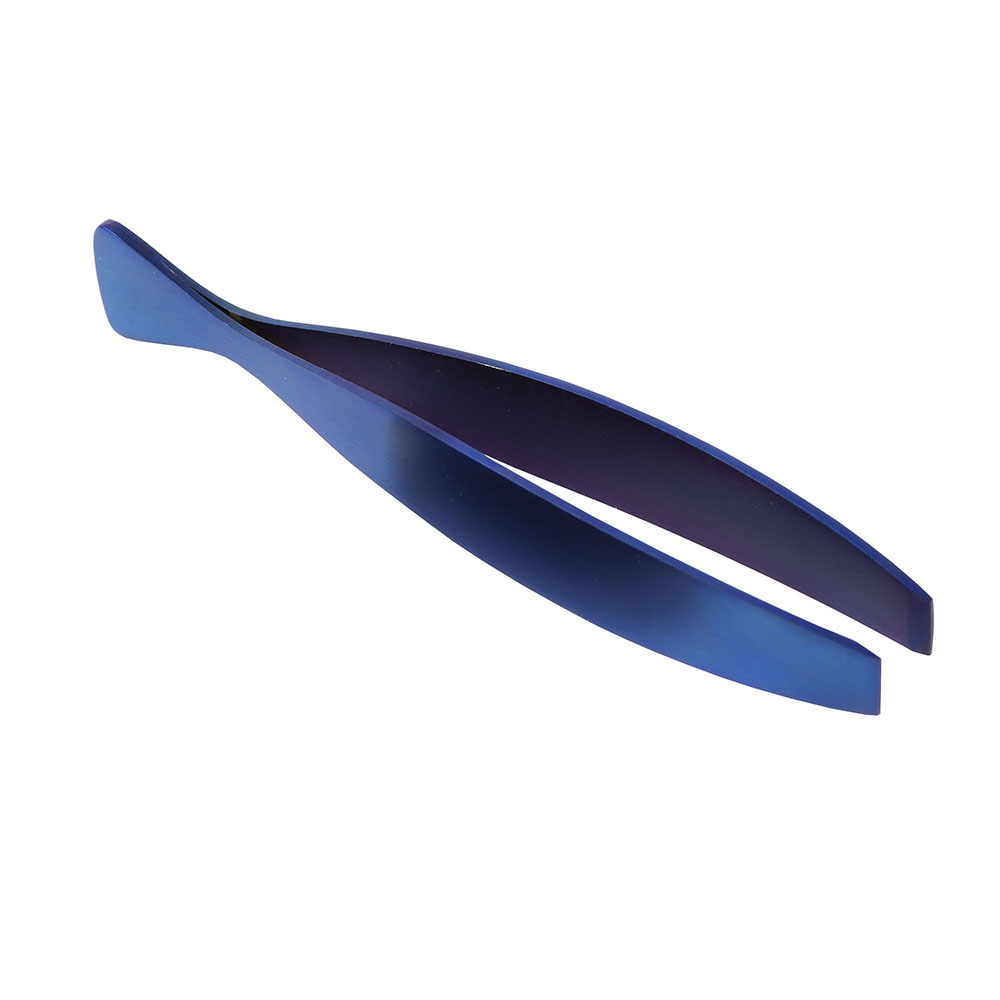 O'Creme Blue Stainless Steel Fish Tweezers, 5-1/8"