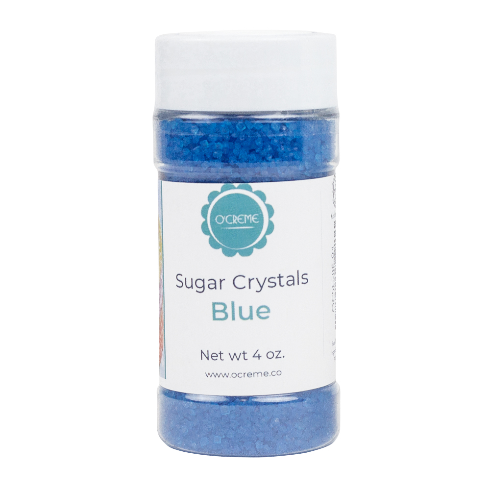 O'Creme Blue Sugar Crystals, oz