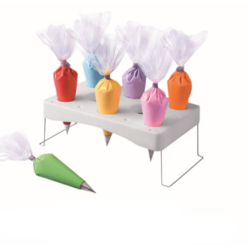 O'Creme Cake Decorating Pastry Bag Support Holder and Stand